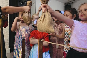 Фотография квеста-анимации Пески времени от компании Праздники-безобразники (Фото 3)